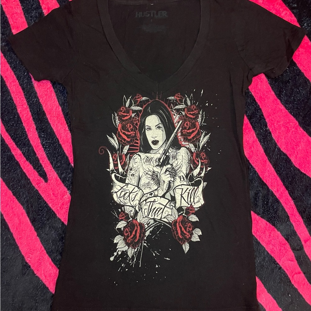 Hustler Hollywood shirt